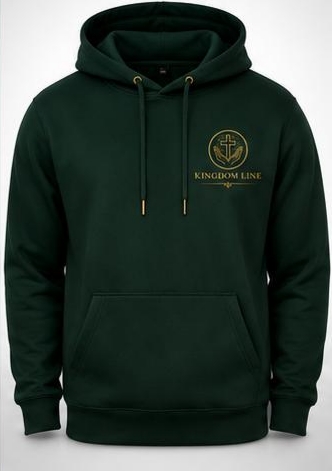 Green Hoodie Front